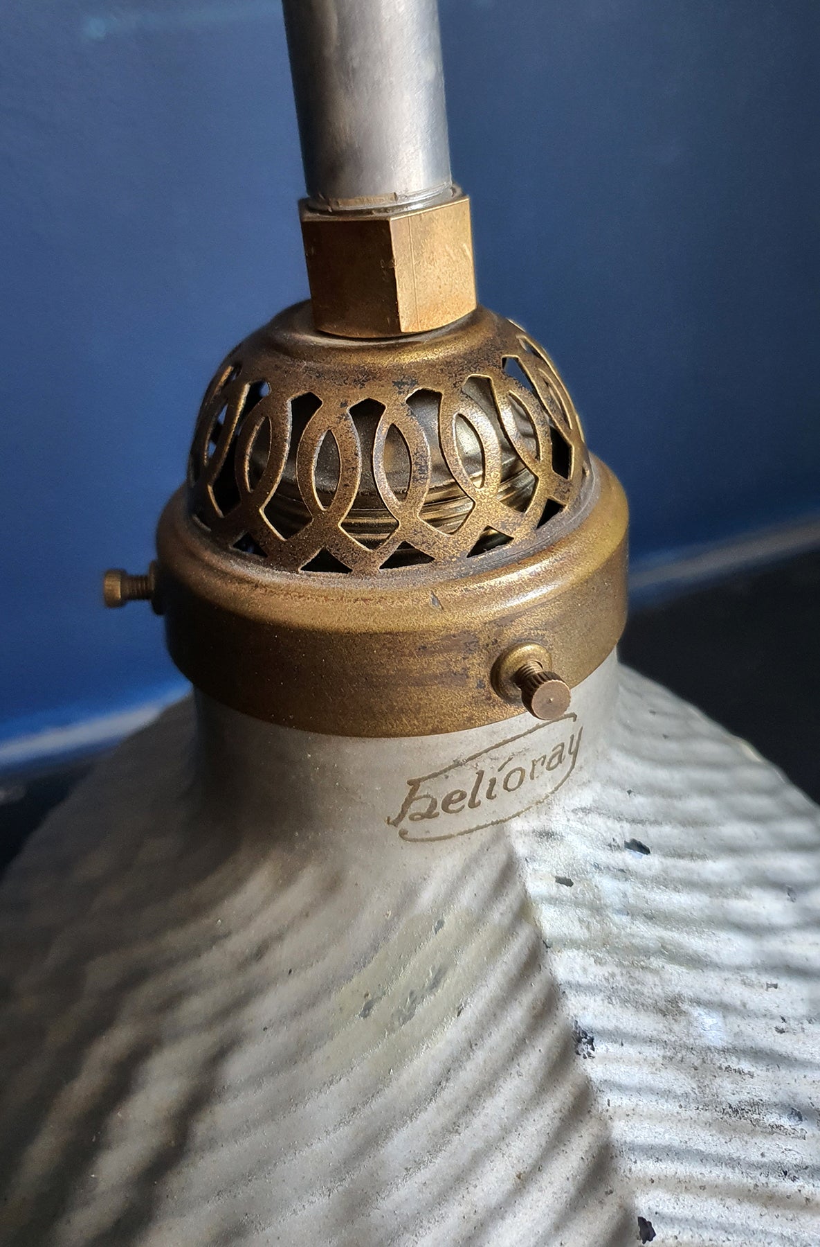 Applique "Helioray" in Vetro al Mercurio | Inghilterra, anni '30