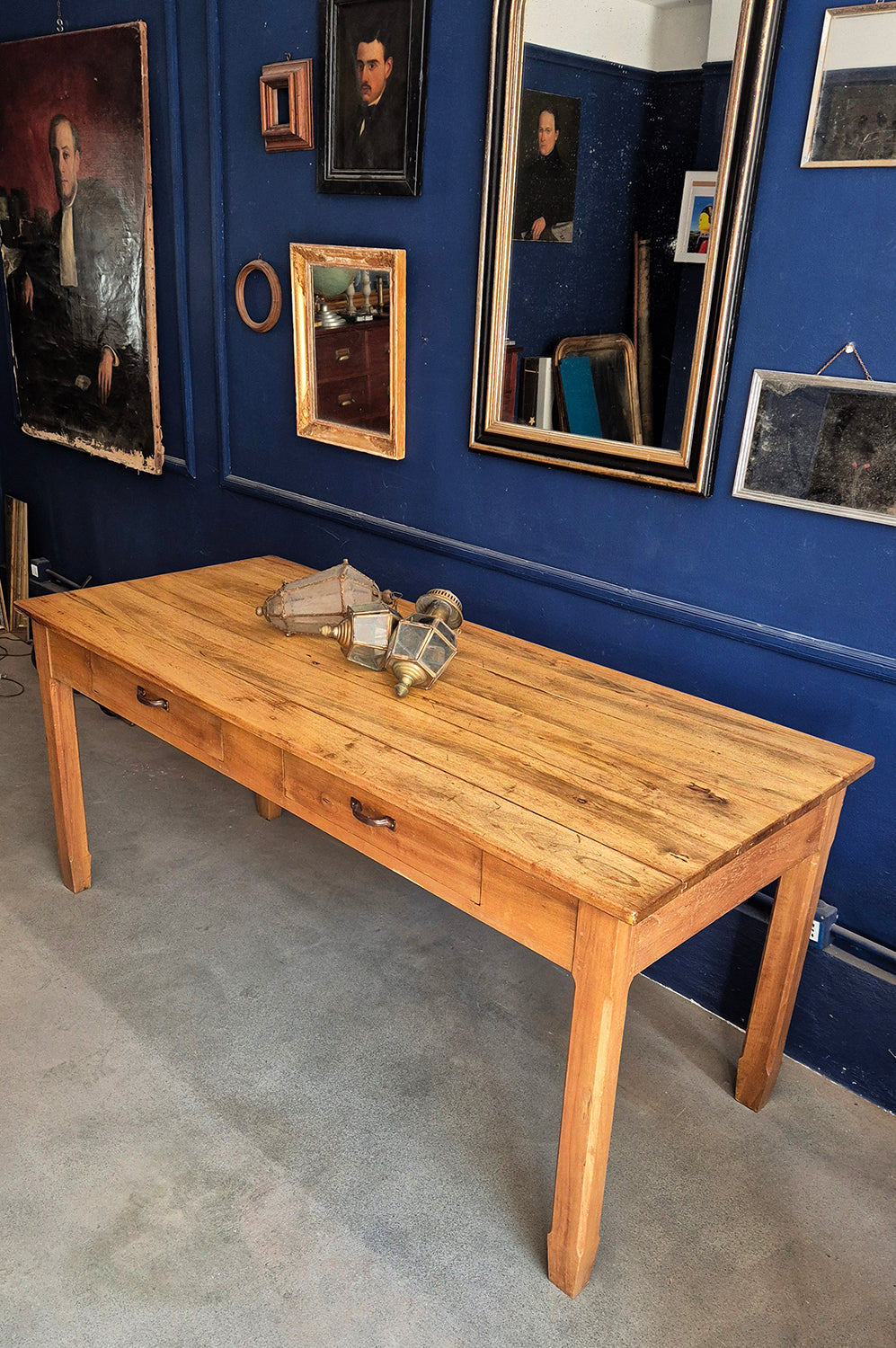Tavolo Antico in Legno di Castagno | fine '800