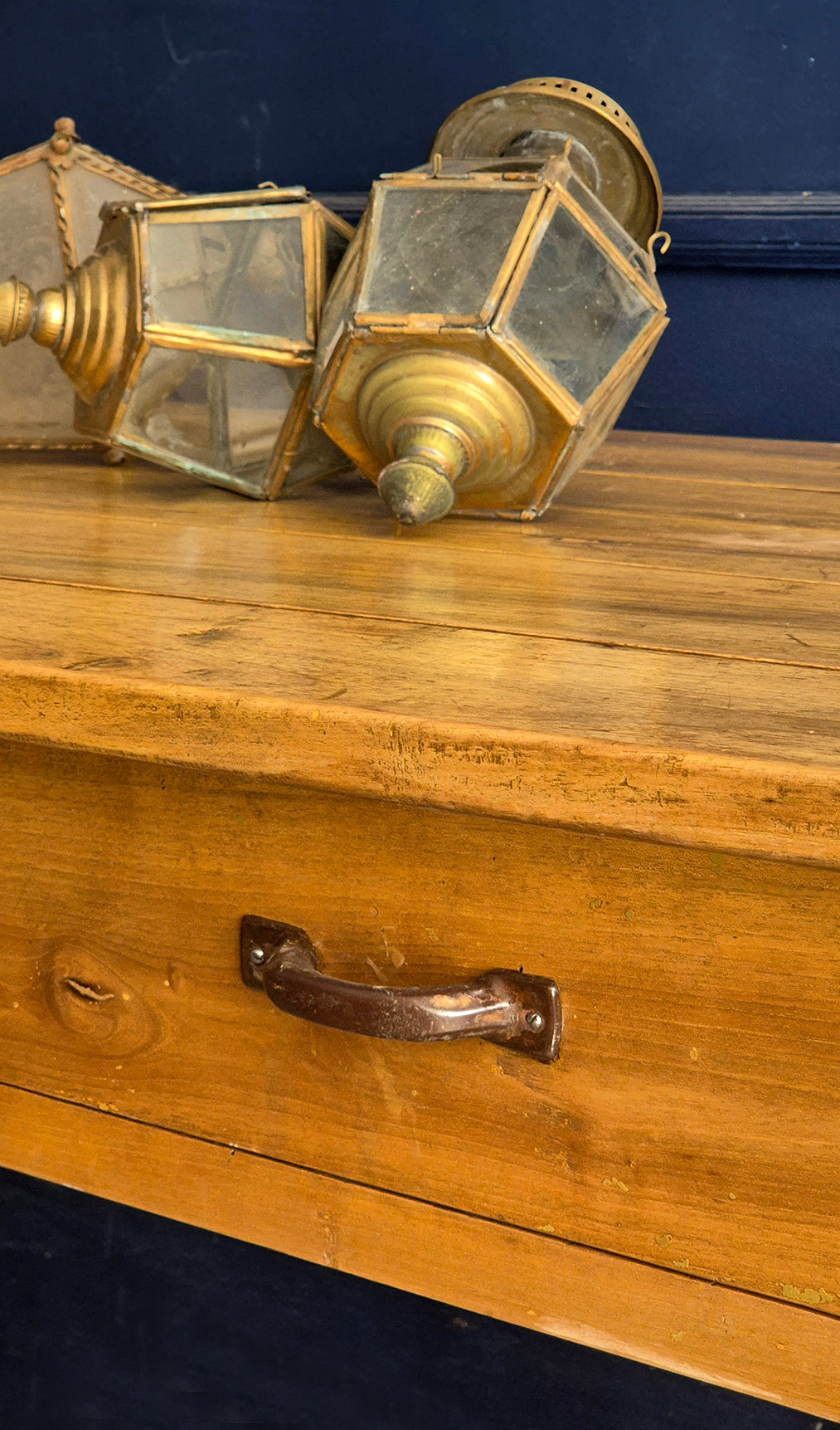 Tavolo Antico in Legno di Castagno | fine '800