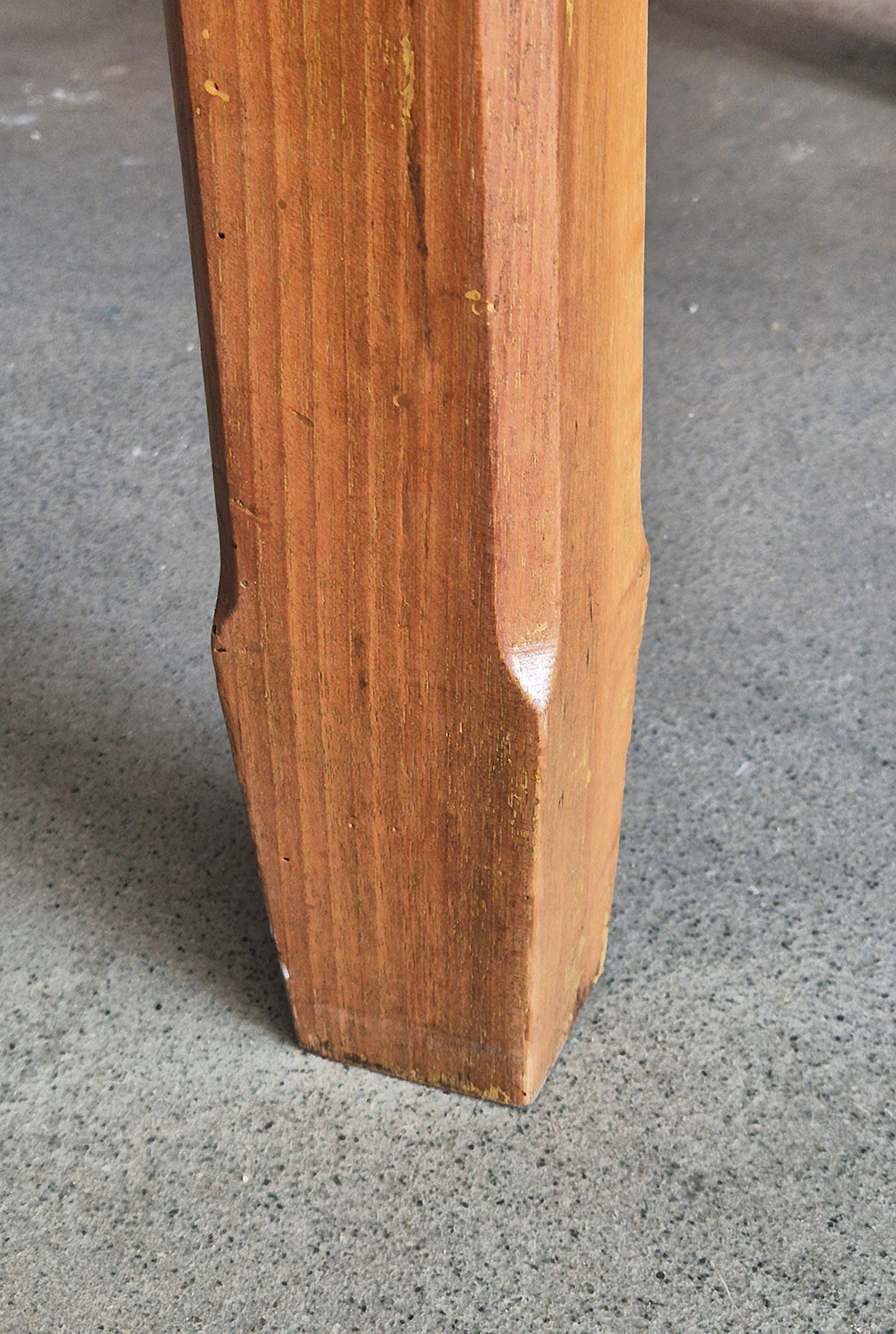 Tavolo Antico in Legno di Castagno | fine '800