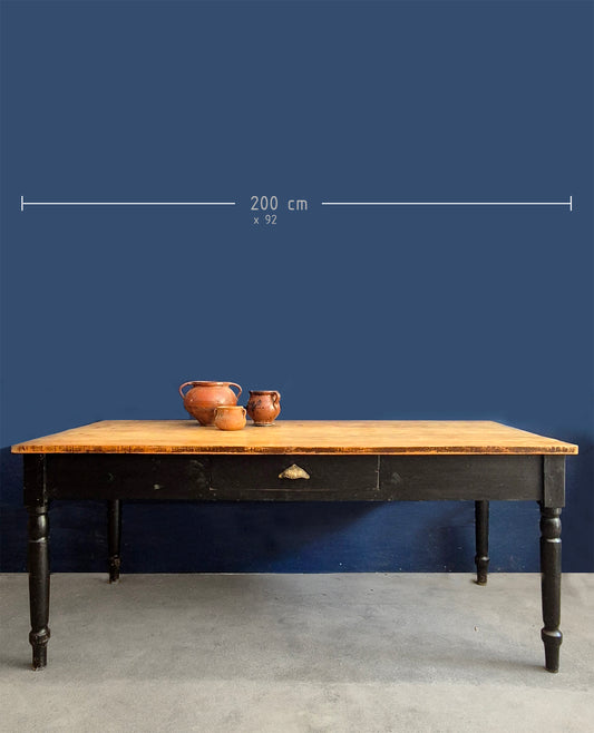 Tavolo Antico "Luigi Filippo" in Faggio | metà '800