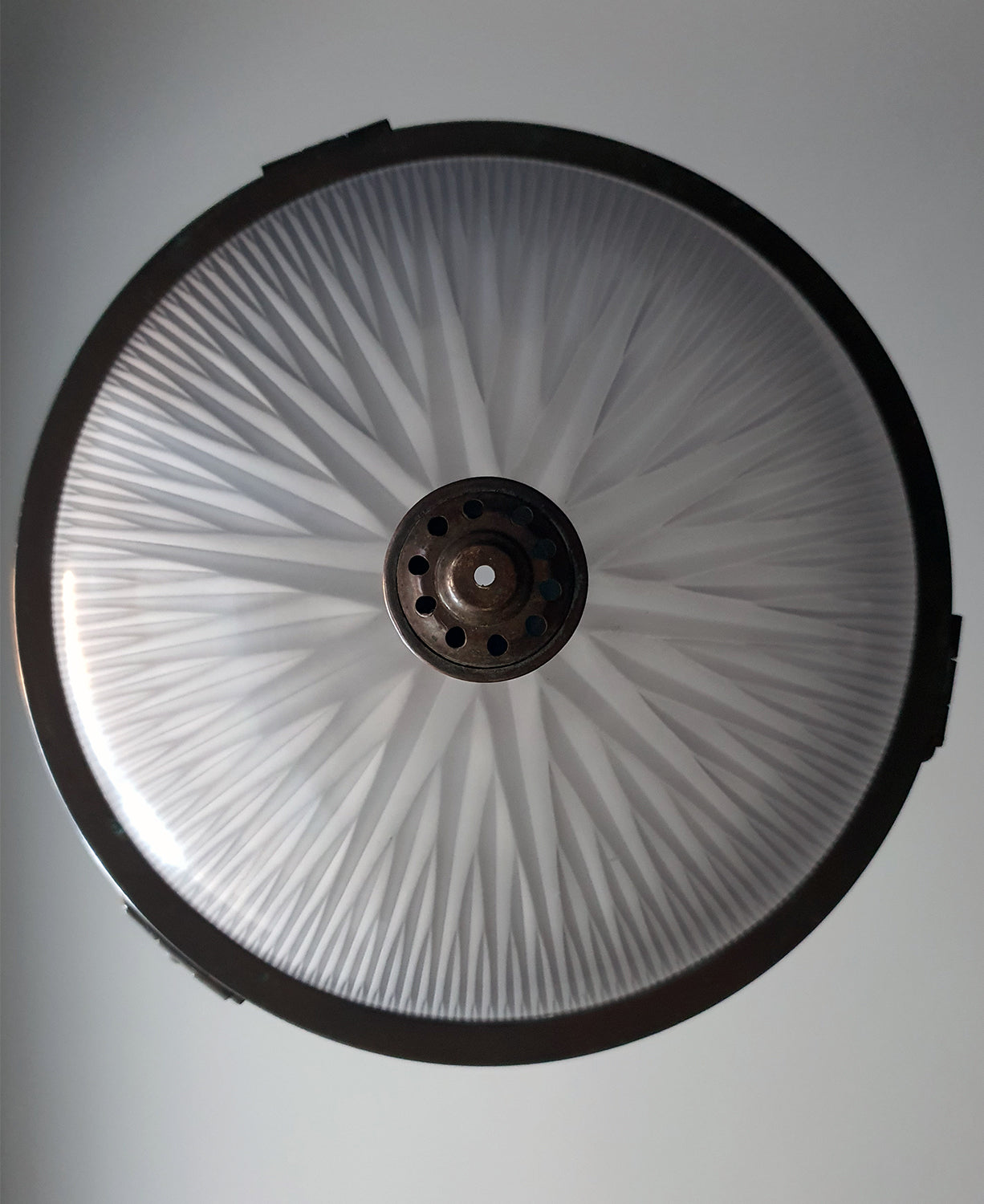 Lampada a sospensione 'Art Nouveau' di Holophane | primi '900