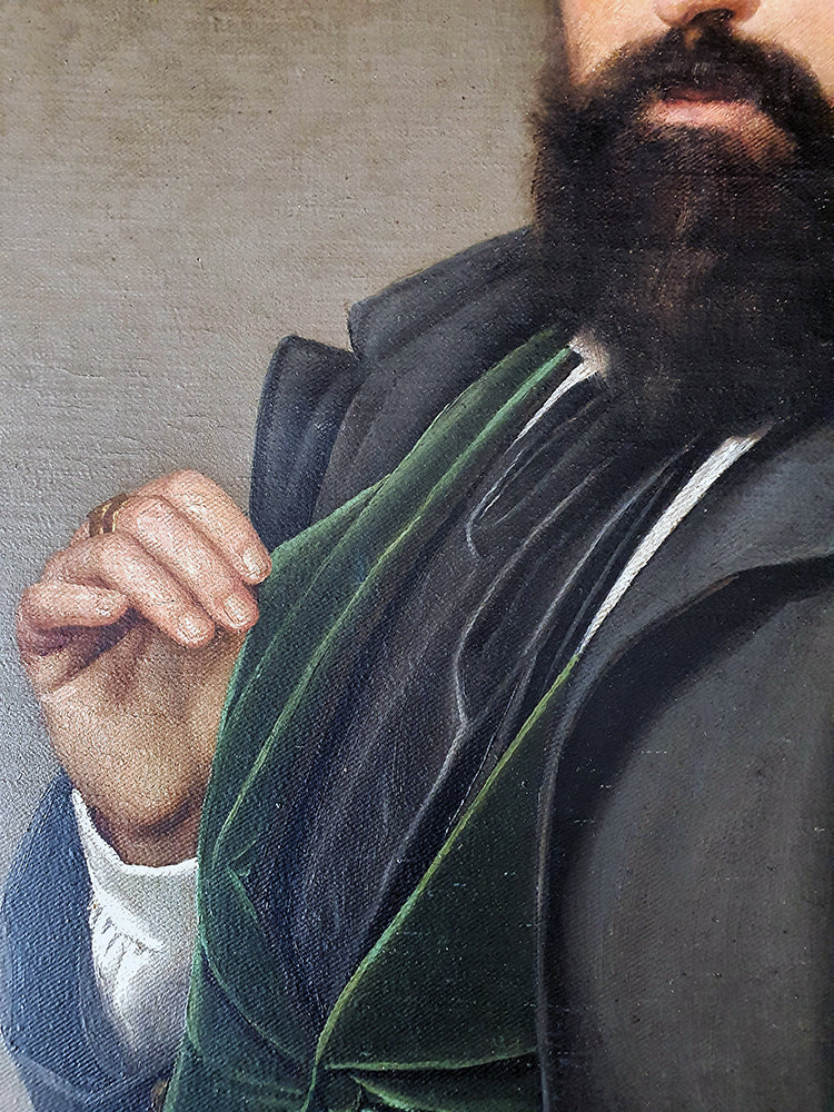 Ritratto di Elegante Notabile | Metà '800