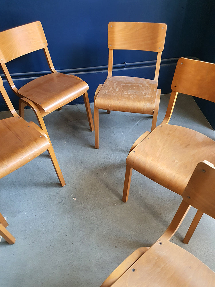 Sedia da scuola inglese | Disp. n°1 | metà '900, Regno Unito