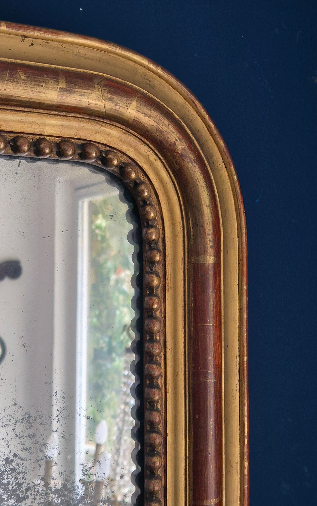 Specchio "Luigi Filippo" al mercurio | Francia, seconda metà '800