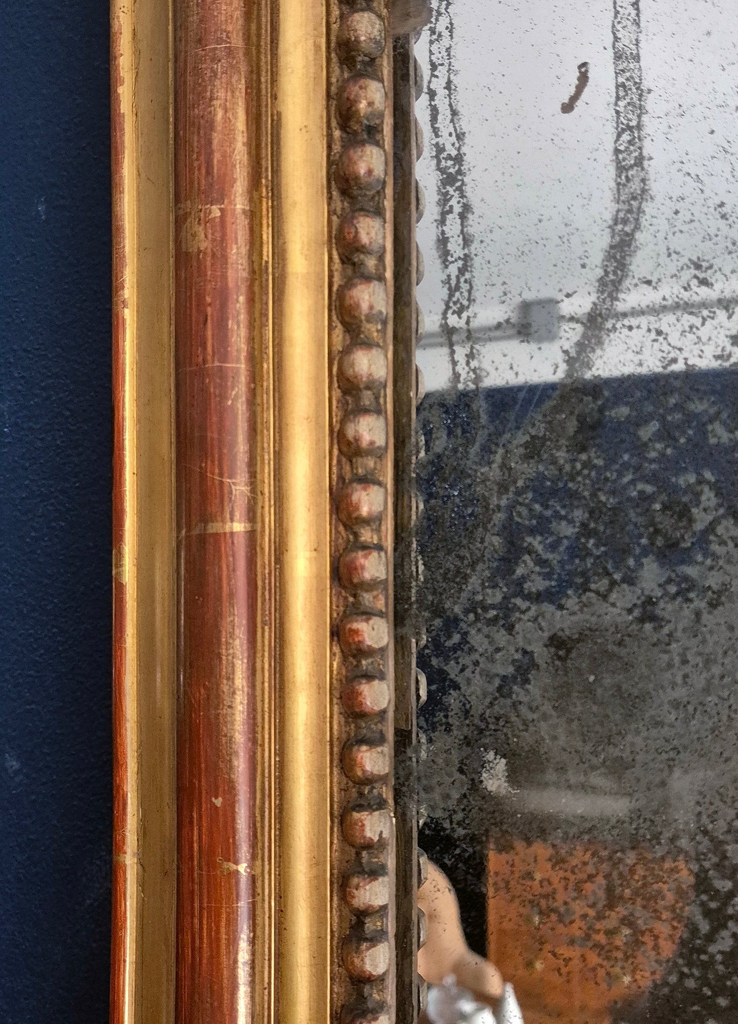 Specchio "Luigi Filippo" al mercurio | Francia, seconda metà '800