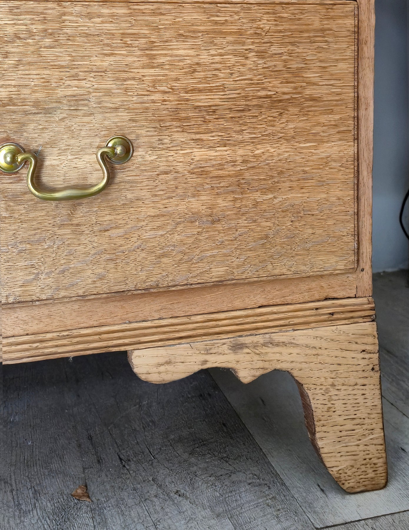 Cassettiera Antica in Rovere | Uk, metà '800