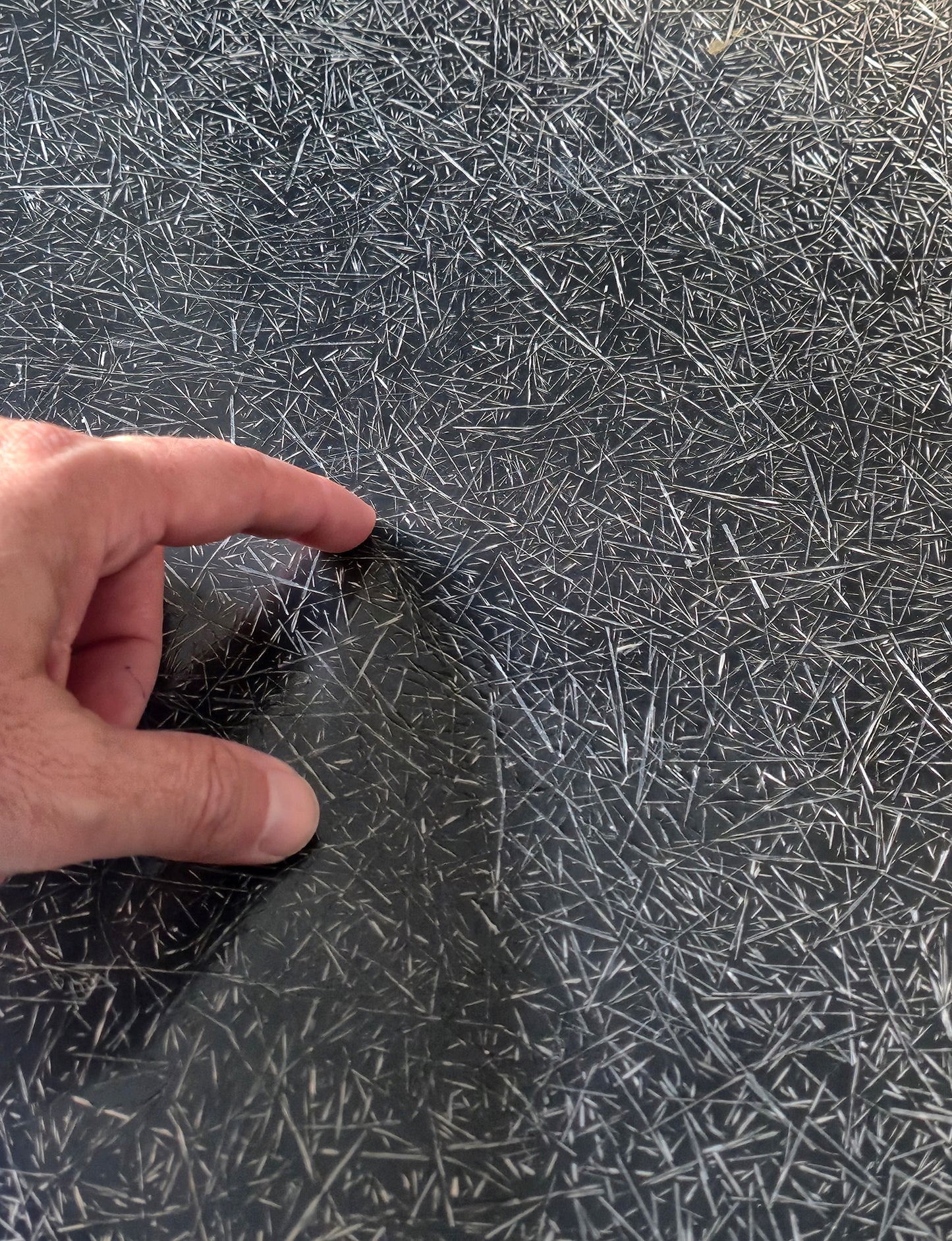 Seduta | Scocca originale Eames, Herman Miller in fibra di vetro nera | anni '70