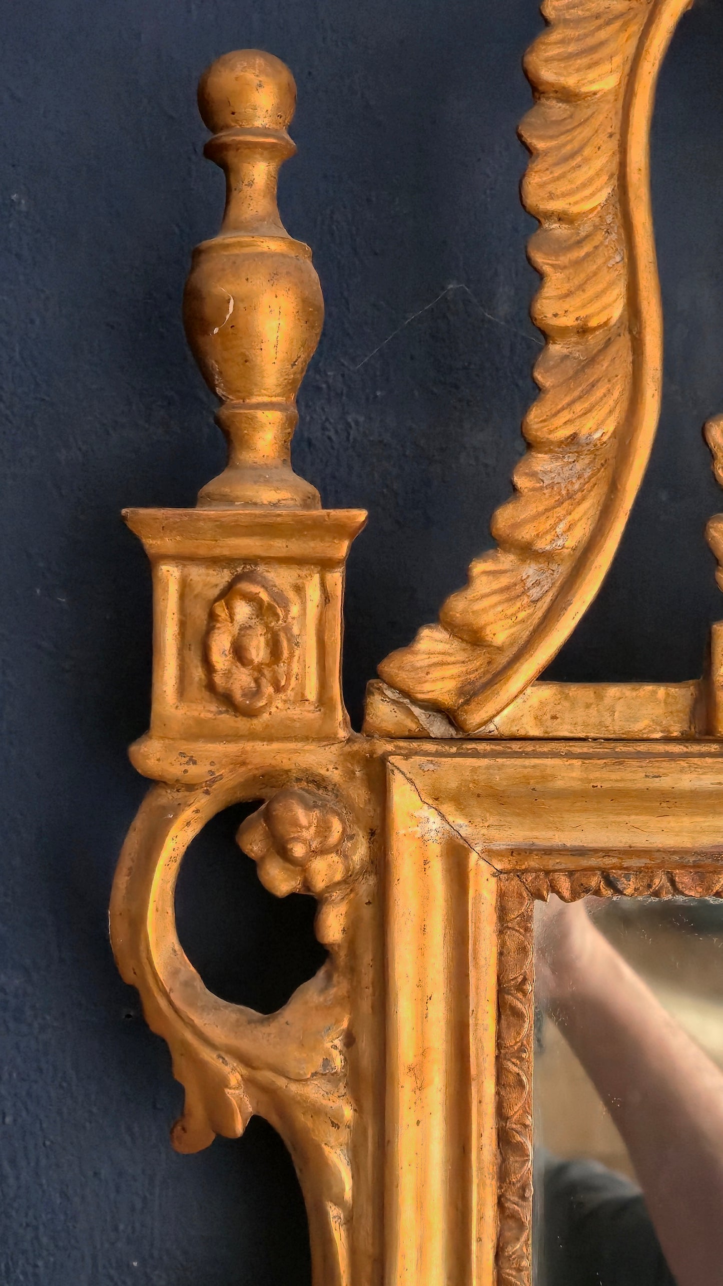 Specchio antico in stile neoclassico Luigi XVI