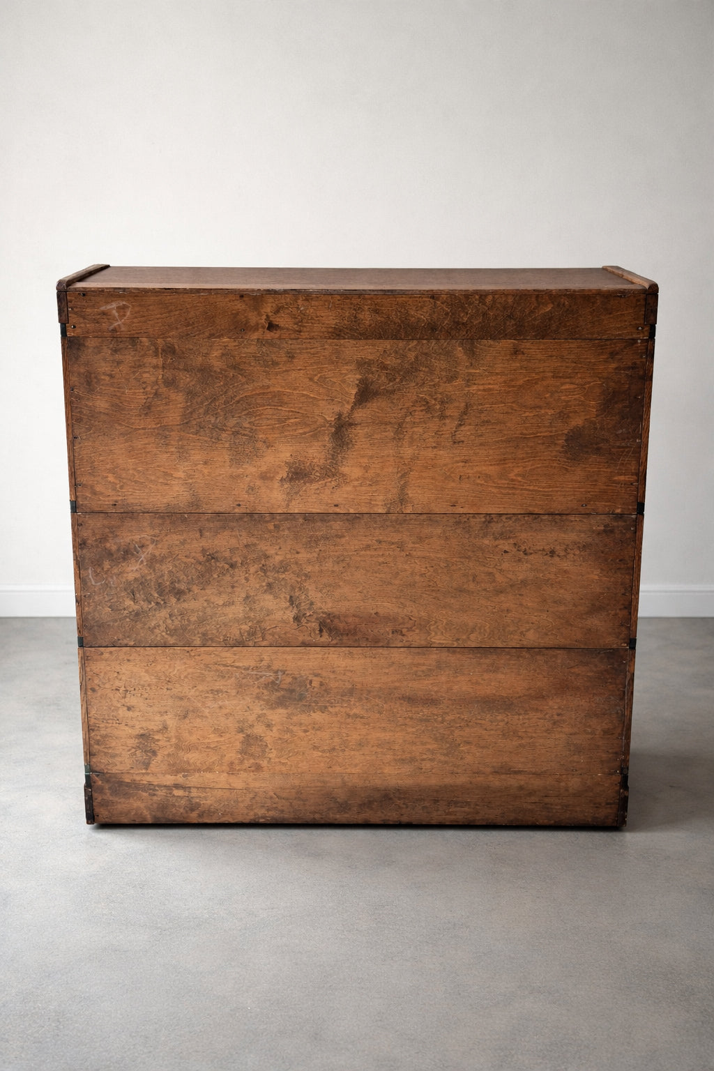 Libreria Modulare 'Globe Wernicke' Originale in Rovere con Ante a ribalta – Inghilterra 1920/40 Barrister Bookcase