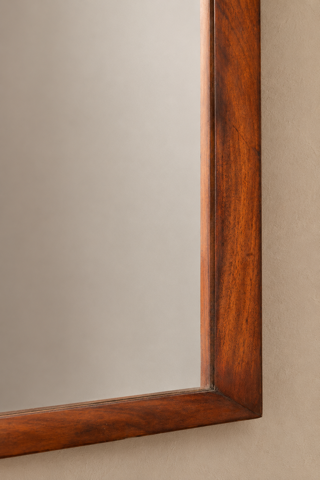 Specchio vintage nordico in teak, anni ’60/’70, acquistato in Inghilterra