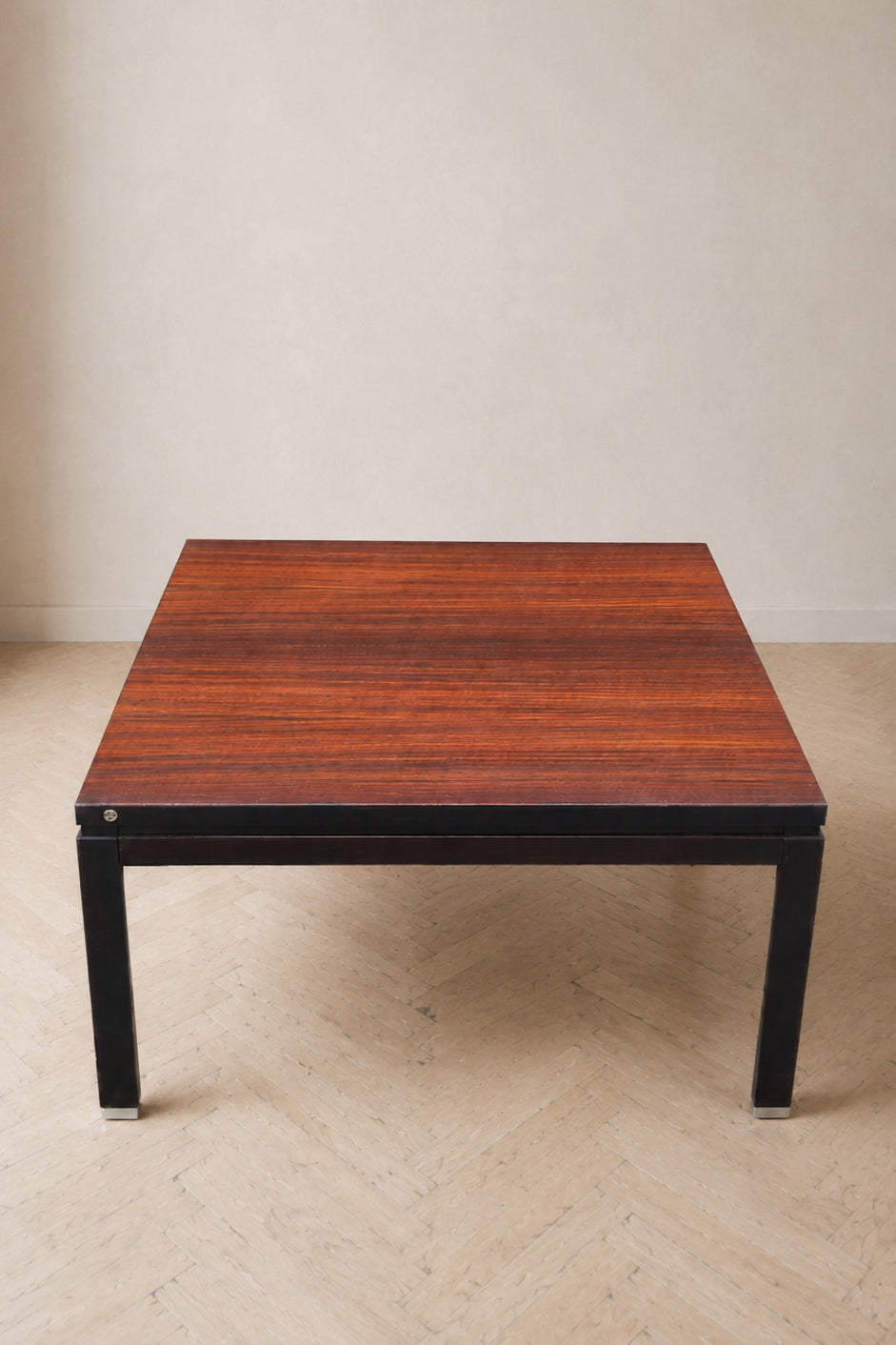 Tavolino vintage MIM Roma in palissandro e metallo | Italia, anni ’60 | Disponibile la Coppia