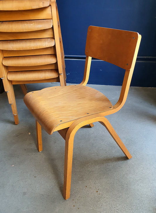 Sedia da scuola inglese | Disp. n°1 | metà '900, Regno Unito